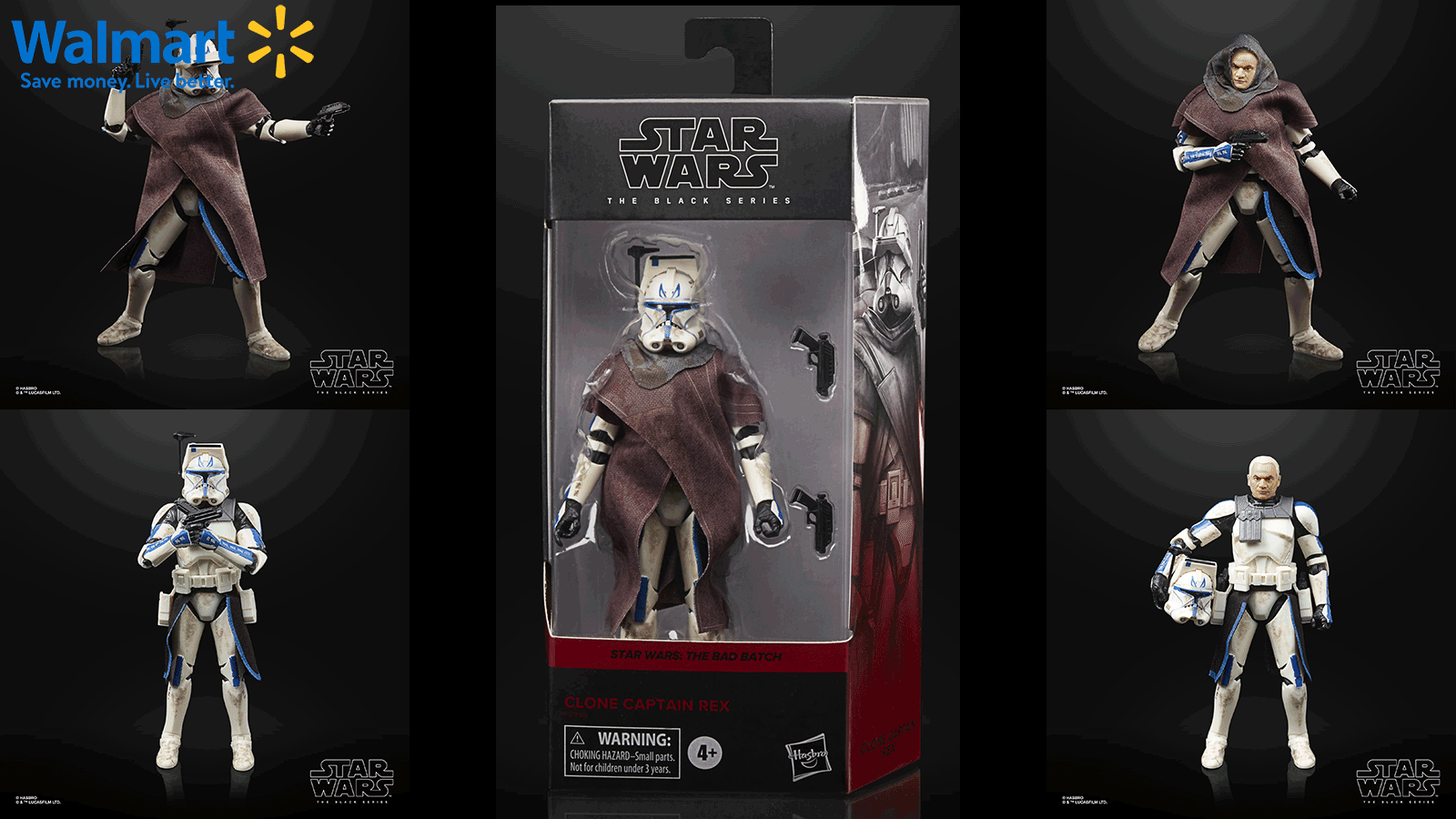 Hurry!!! In Stock At Walmart.com - Exclusive TBS 6-Inch The Bad Batch: Clone Captain Rex