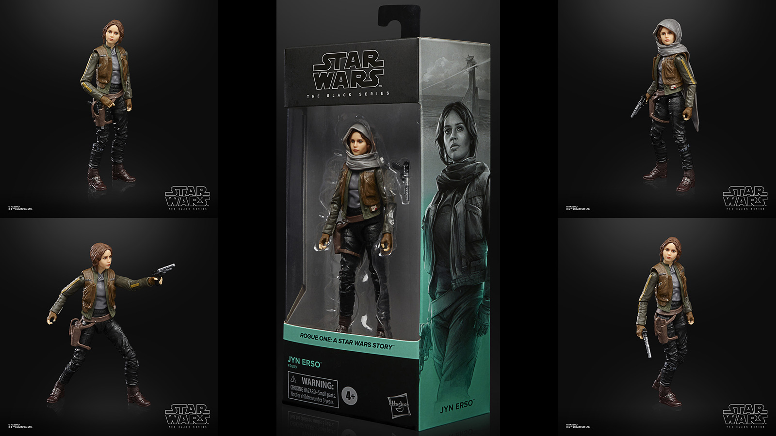 In Stock At GameStop.com - The Black Series 6-Inch Rogue One Jyn Erso Figure - Also Save 20% Off Star Wars Figures, Statues and Replicas