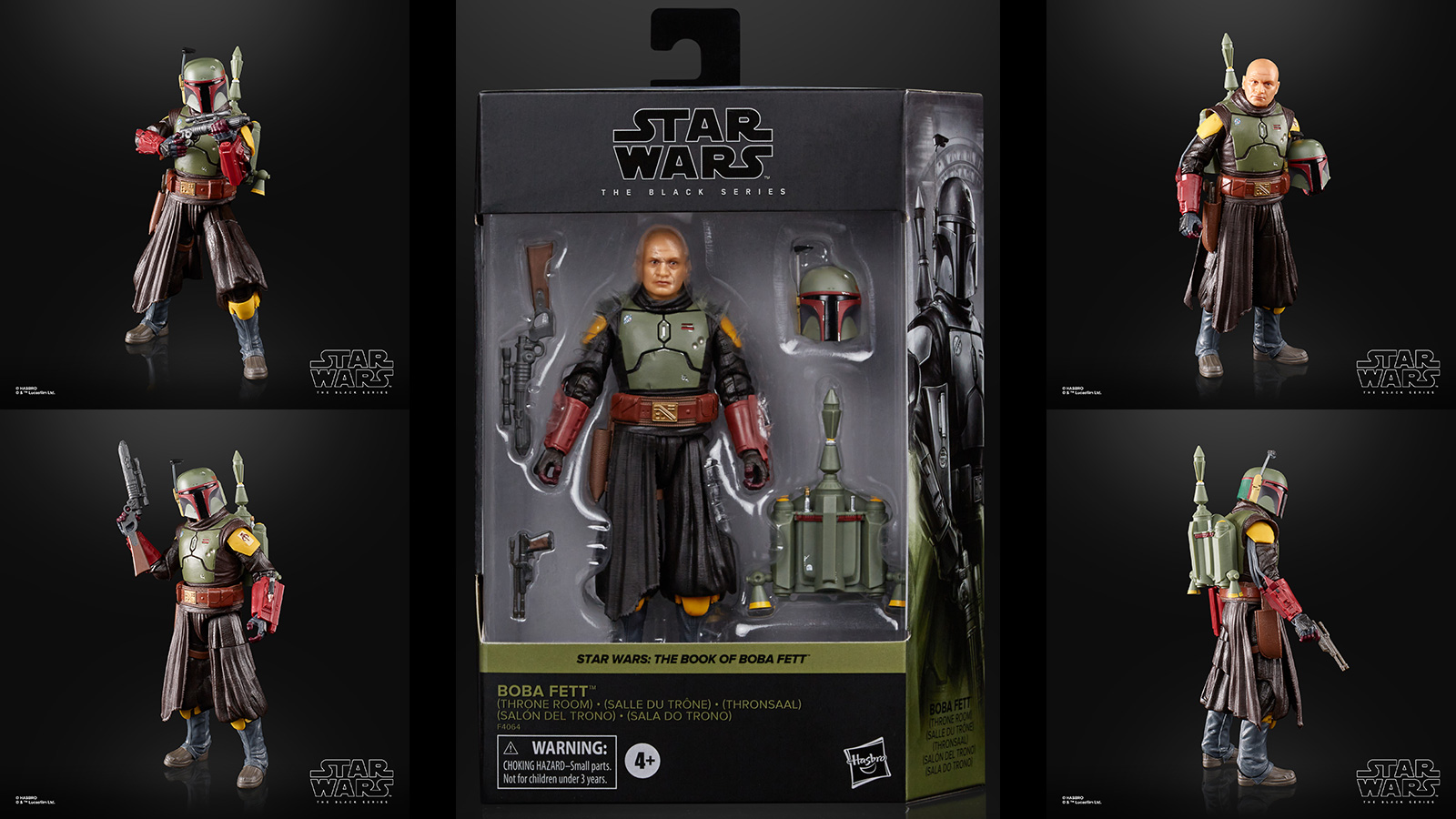 Preorder Now At Entertainment Earth And Amazon - TBS 6-Inch Deluxe Boba Fett (Throne Room)