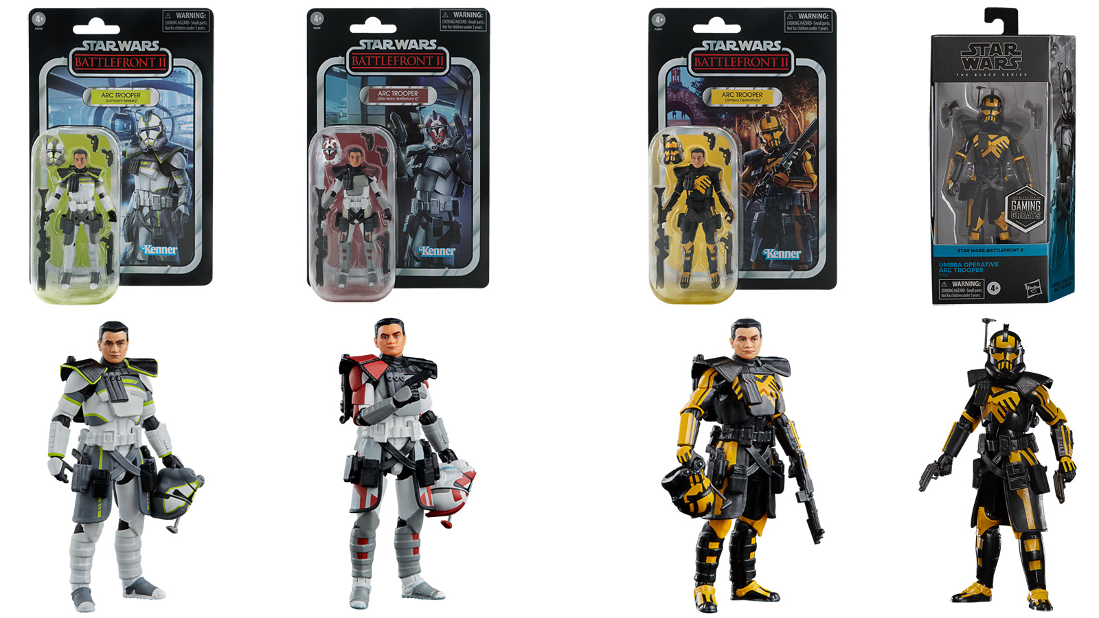 Press Release - New Exclusive TBS 6-Inch And TVC 3.75-Inch Gaming Greats ARC Trooper Figures