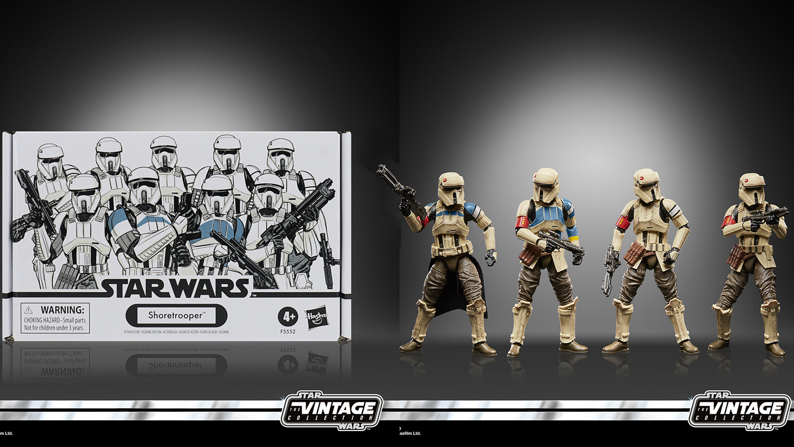 Newly Revealed Exclusive The Vintage Collection 3.75-Inch Shoretrooper 4-Pack - Preorder Today 12/17 At 4PM ET