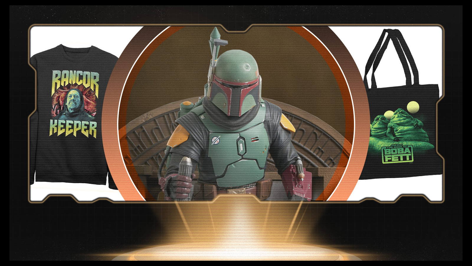 Bonus Bounties Week 3 - The Book Of Boba Fett Statue, Apparel, And Trading Cards