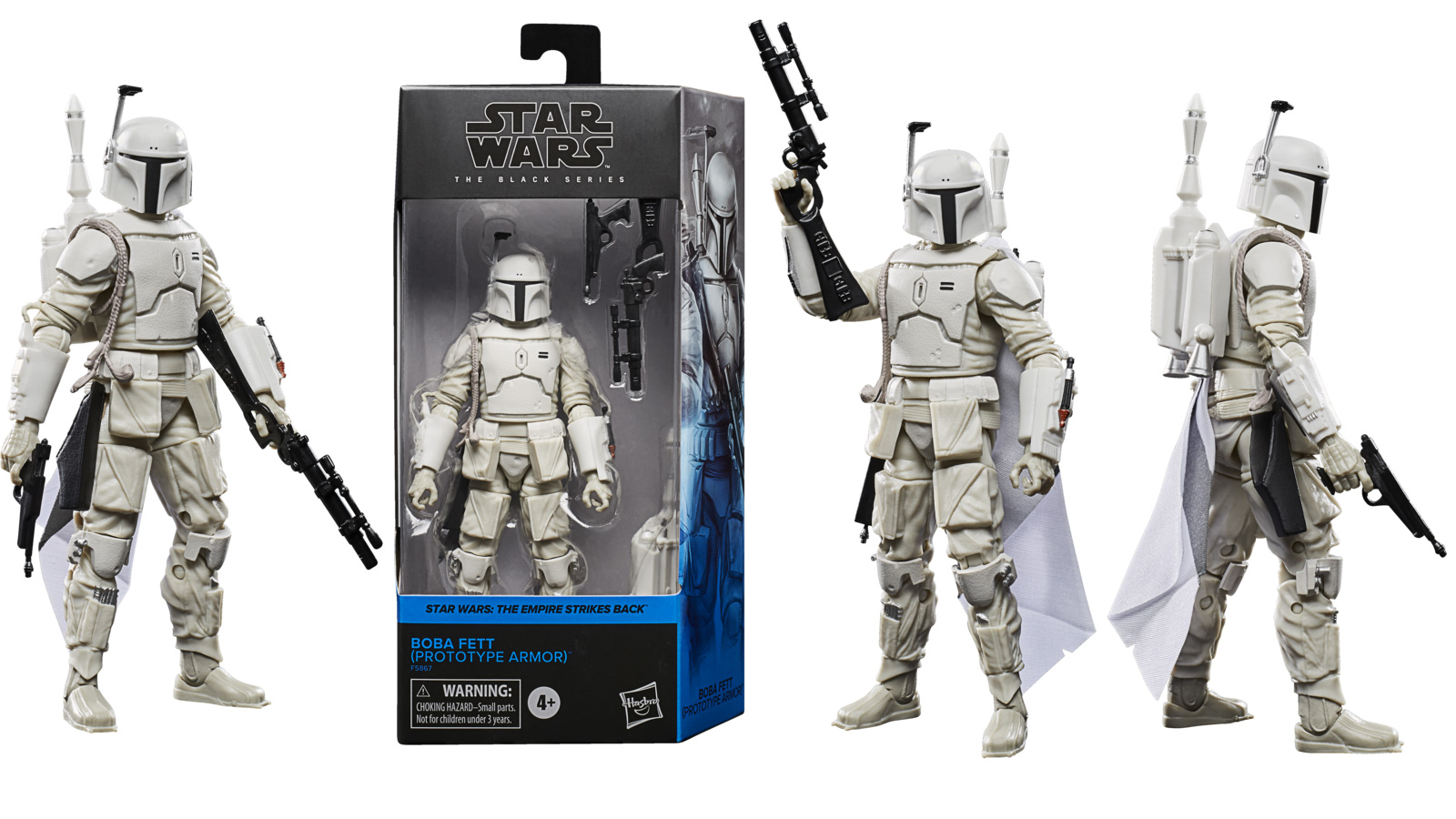 Hasbro Star Wars Black Series 6 inch Boba Fett Prototype Armor Action Figure for sale online 