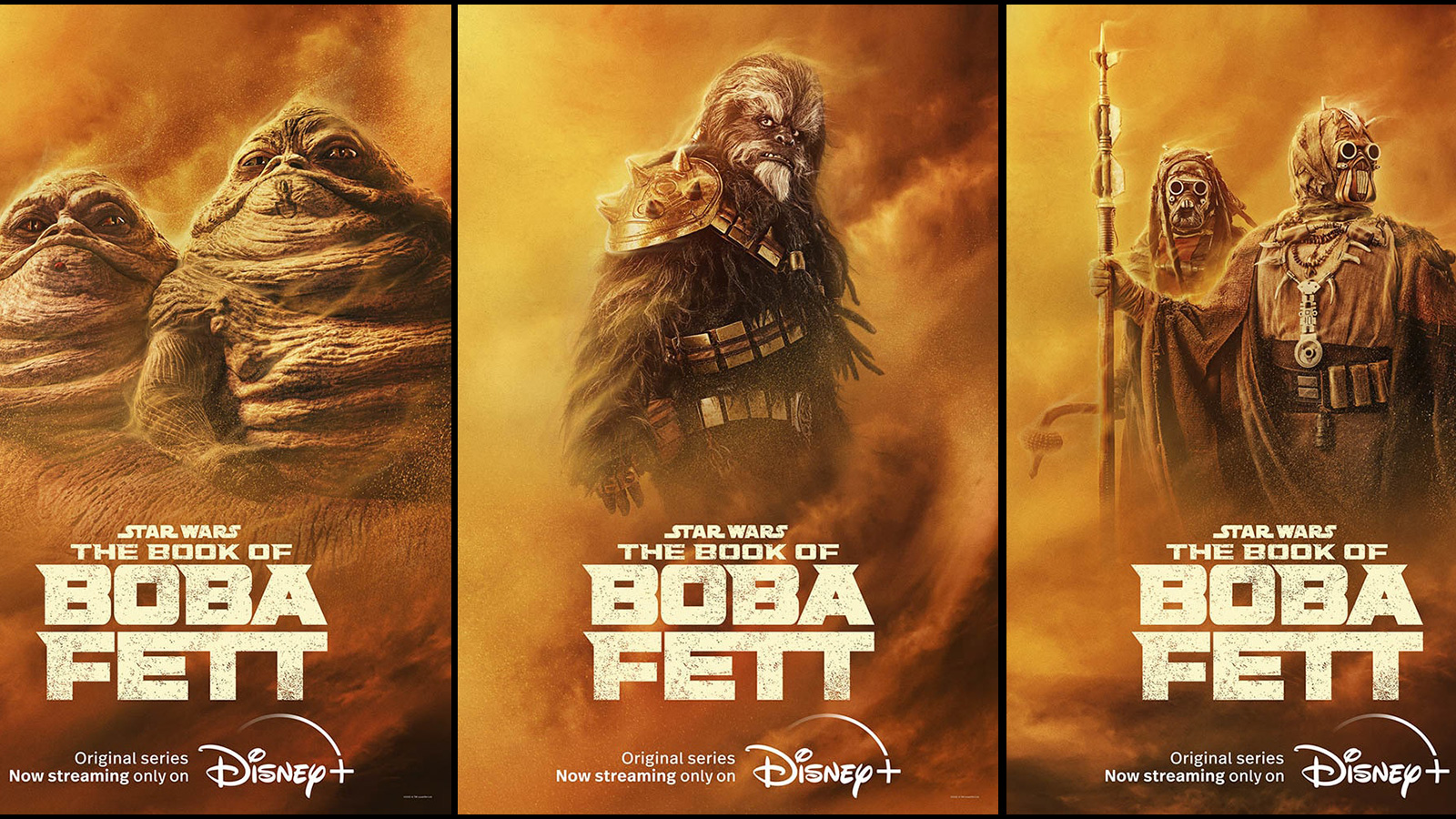 The Book of Boba Fett’ Chapter 2 “The Tribes of Tatooine” Character Posters