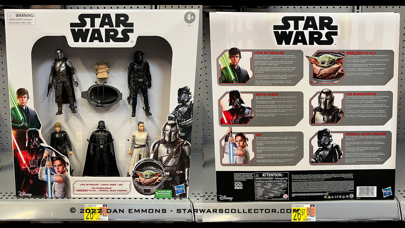 Found At Walmart And In Stock At Walmart.com - Star Wars 6-Inch Figure Empire Build Out Pack In Plastic Free Packaging