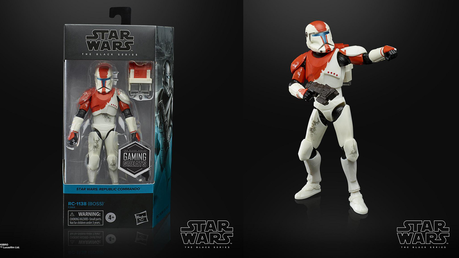 In Stock At GameStop.com - Exclusive TBS 6-Inch Gaming Greats RC-1138 Boss Figure