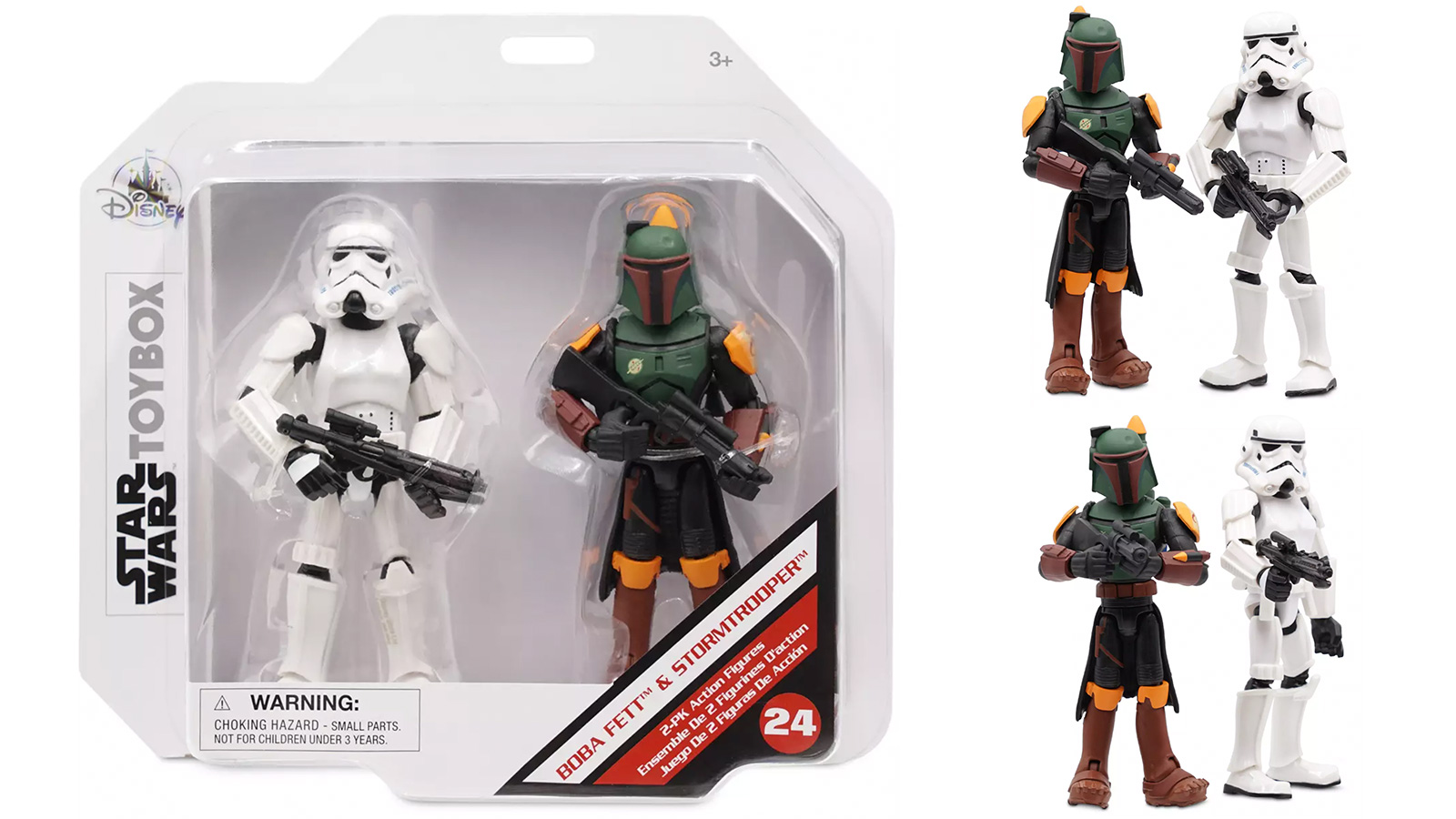 In Stock At ShopDisney.com - New TOYBOX Boba Fett And Stormtrooper Set
