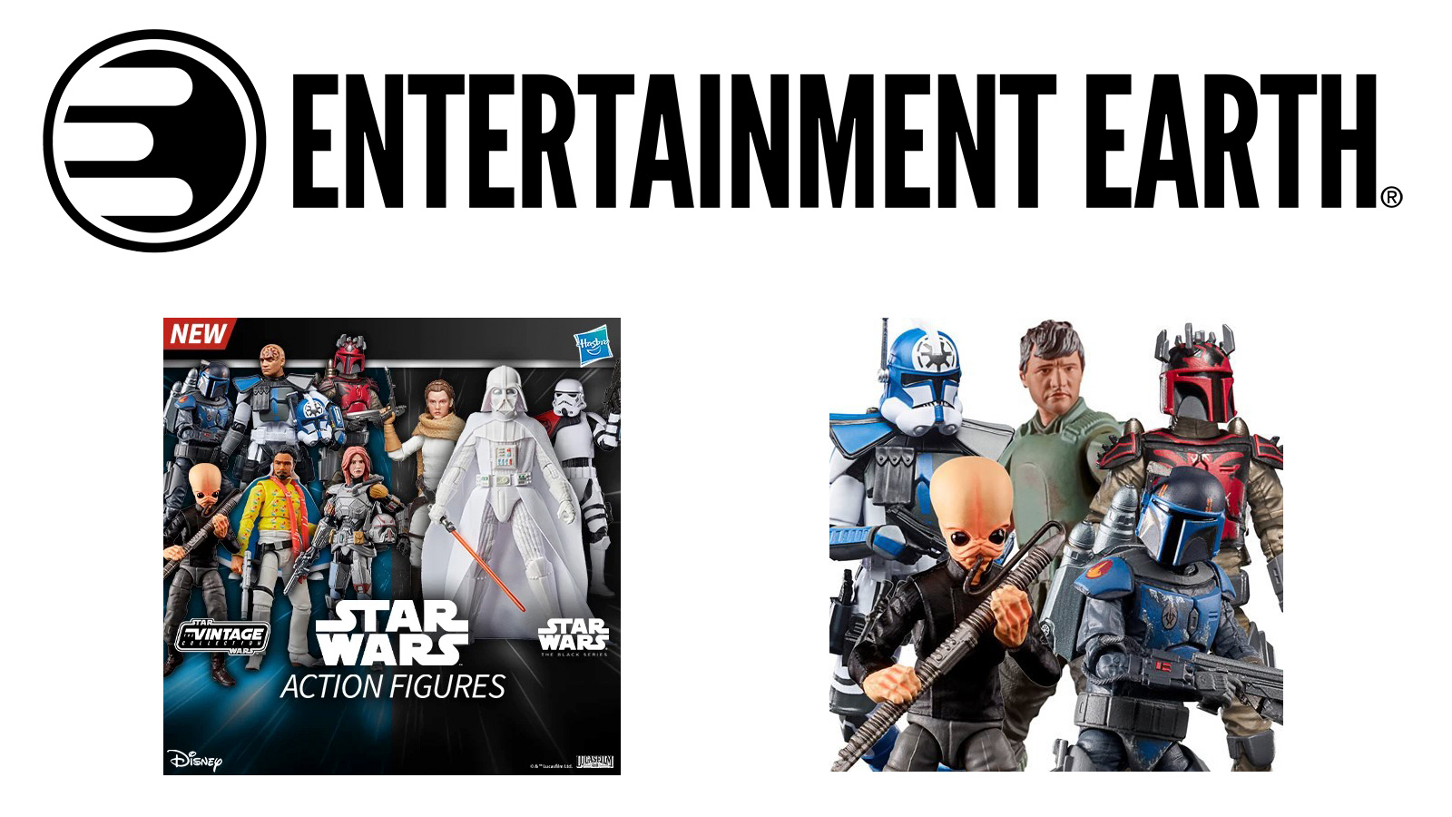 Mint Guaranteed, Free Shipping $39+ At Entertainment Earth - Preorder New Fan Channel Exclusives And General Releases Of The Black Series And The Vintage Collection