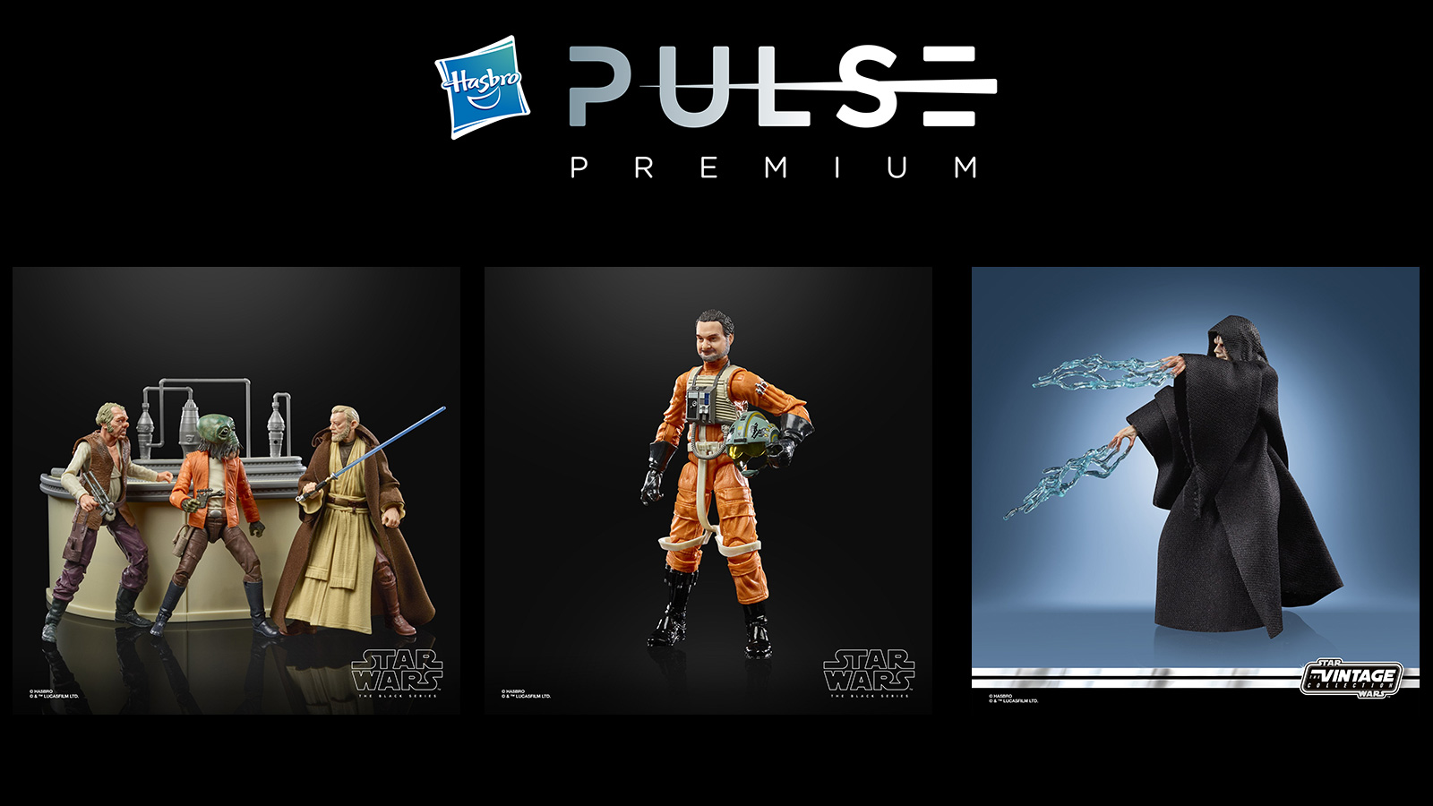 In Stock At Hasbro Pulse (Premium Members Only) - Exclusive TBS 6-Inch Cantina Showdown, Trapper Wolf, And TVC 3.75-Inch Emperor’s Throne Room