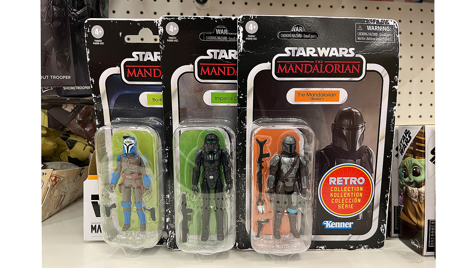 Found At Local Target And Walmart Stores - Retro Collection 3.75-Inch The Mandalorian Wave 2 Figures