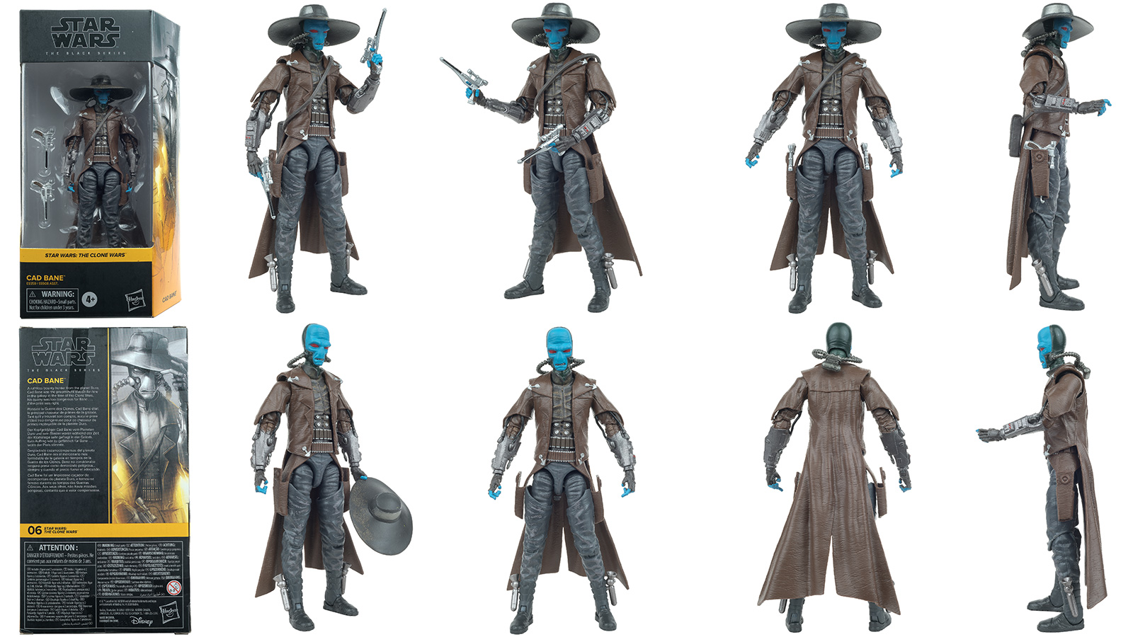 Photo Gallery Update - TBS 6-Inch The Clone Wars 06: Cad Bane Photos