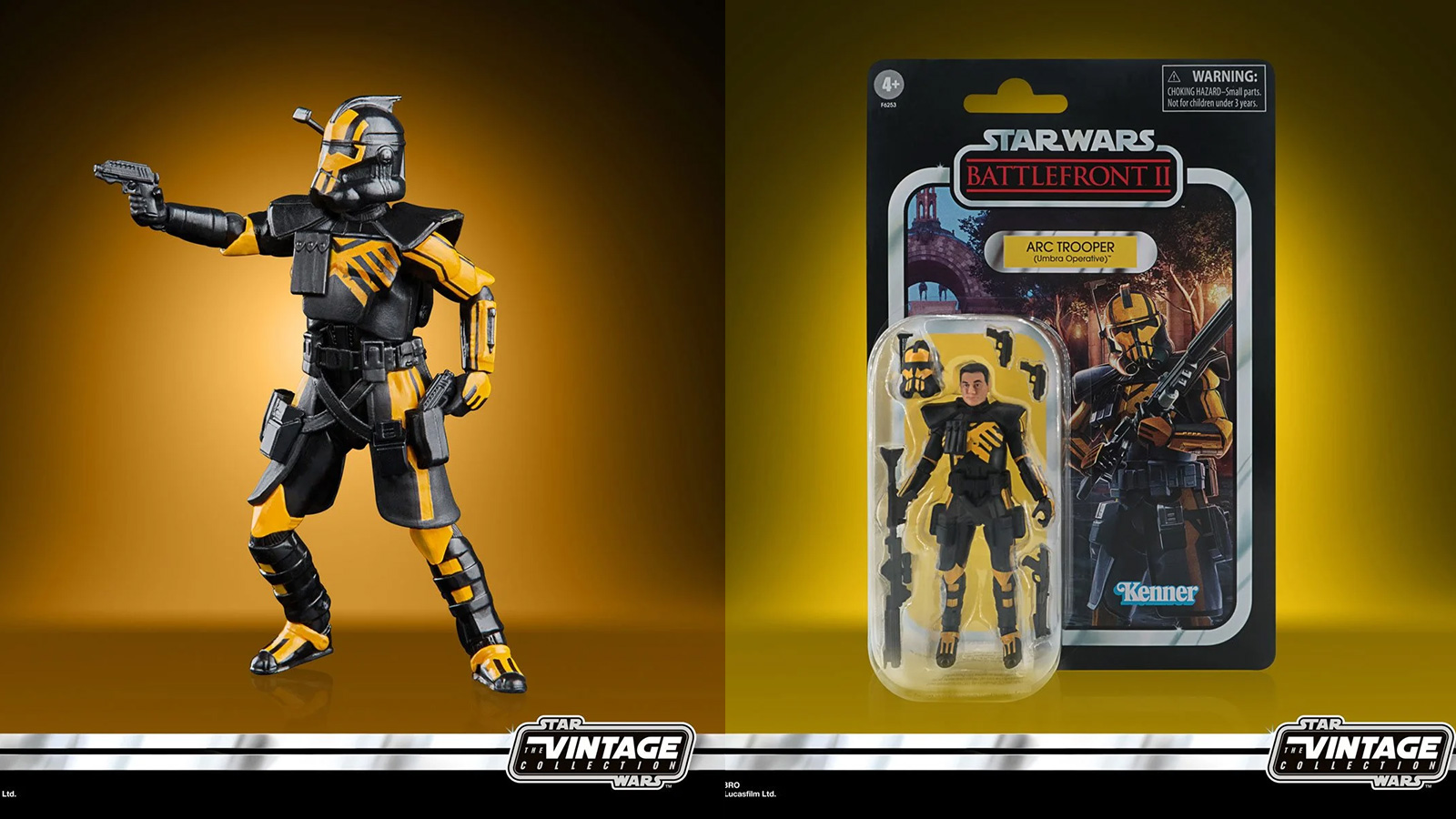 Now Shipping From Entertainment Earth - Exclusive TVC 3.75-Inch ARC Trooper (Umbra Operative)