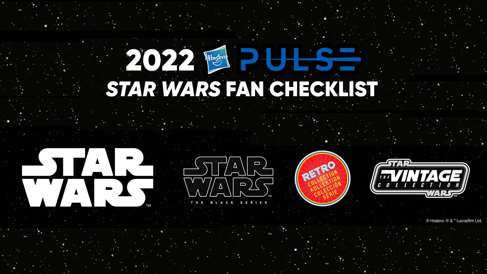 2022 Hasbro Star Wars Fan Checklist