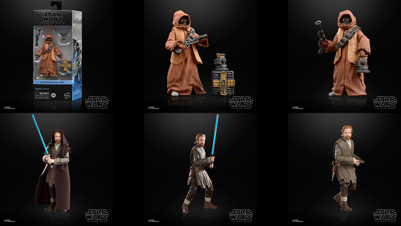 Hasbro Press Release - TBS 6-Inch Obi-Wan (Jabiim) And Target Exclusive Teeka (Jawa) - With Preorder Links