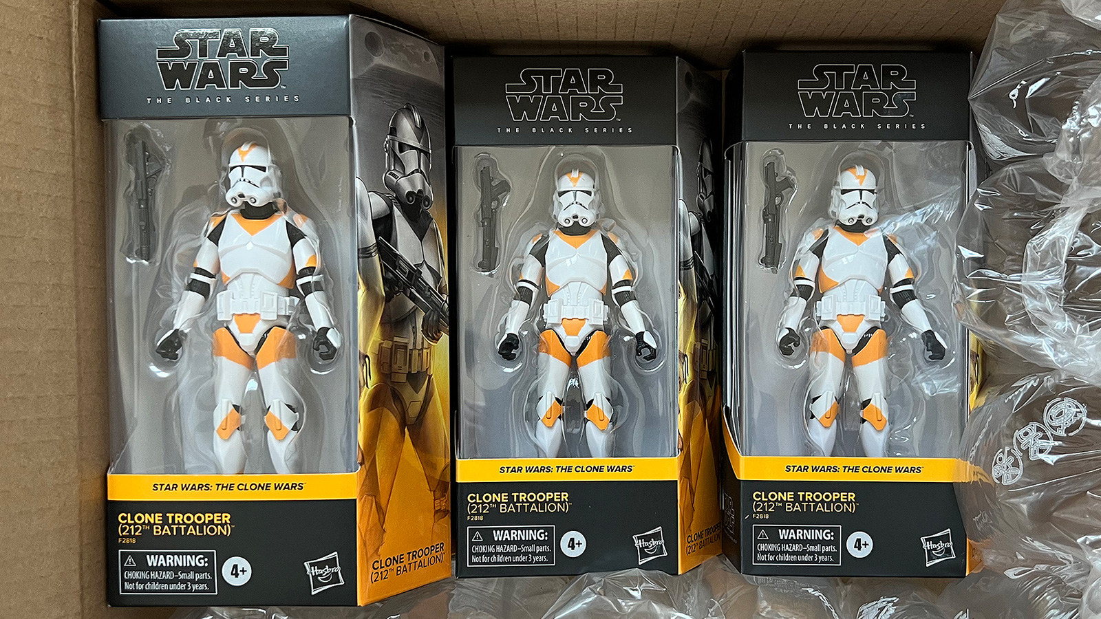 Mail Call 6/5/22 - Walgreens Exclusive The Black Series 6-Inch Clone Trooper (212th Battalion)