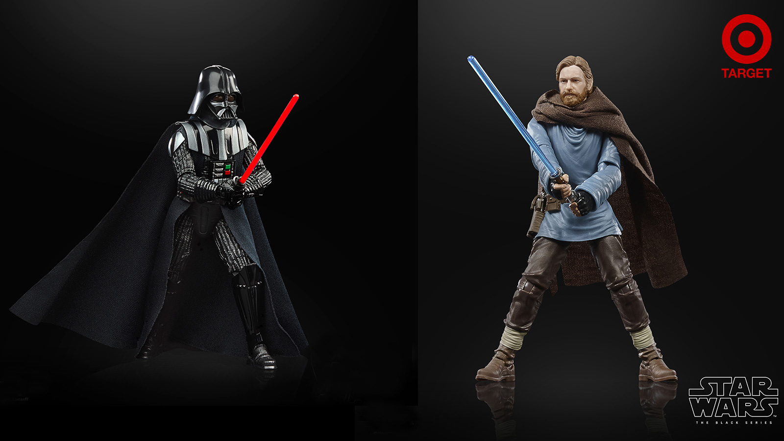 Preorder Now - TBS 6-Inch Darth Vader And Target Exclusive Ben Kenobi (Tibidon Station) FIgures - With Links