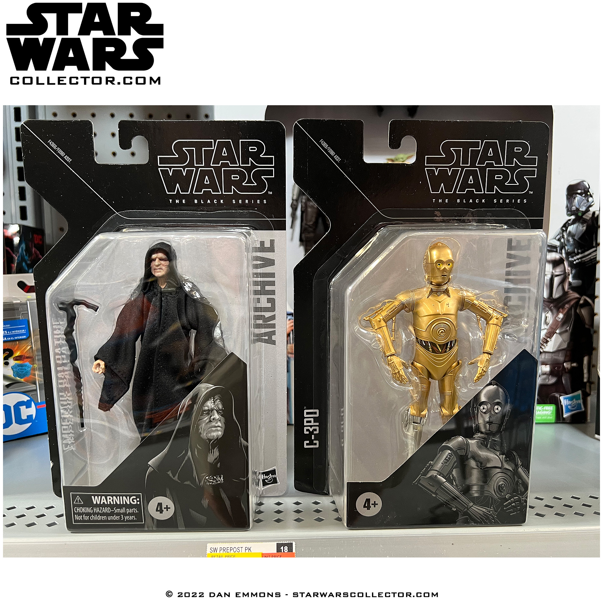 Found At Walmart - The Black Series Archive 6-Inch Wave 4 (Emperor, C-3PO, And Etc)