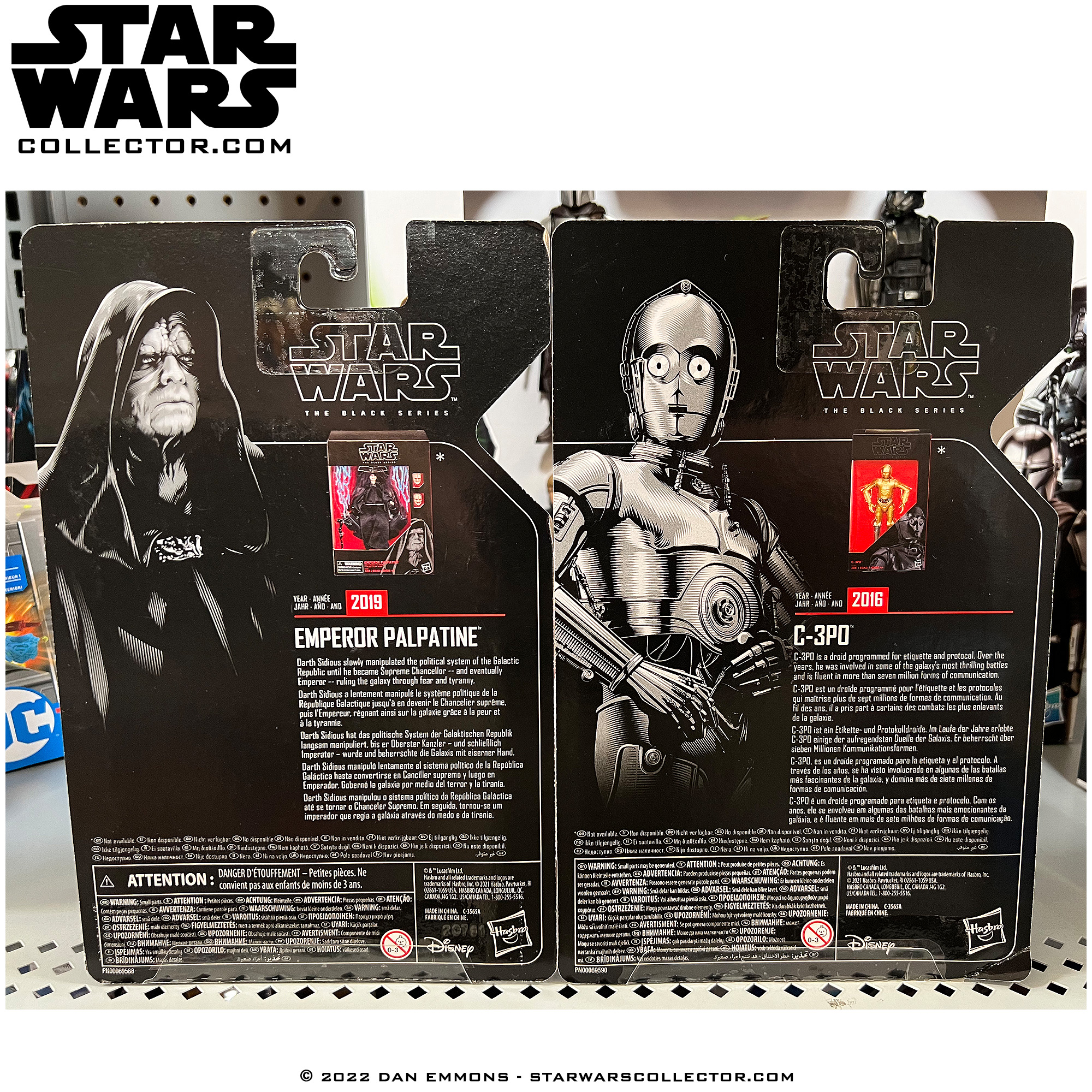 Found At Walmart - The Black Series Archive 6-Inch Wave 4 (Emperor, C-3PO, And Etc)