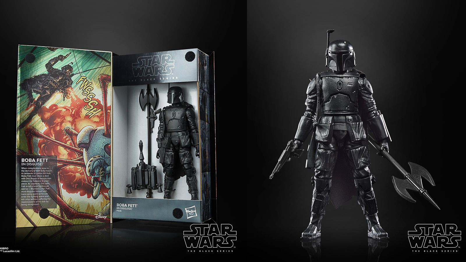 Press Release - 2022 SDCC / Hasbro Pulse Exclusive TBS 6-Inch War Of The Bounty Hunters Comic Set