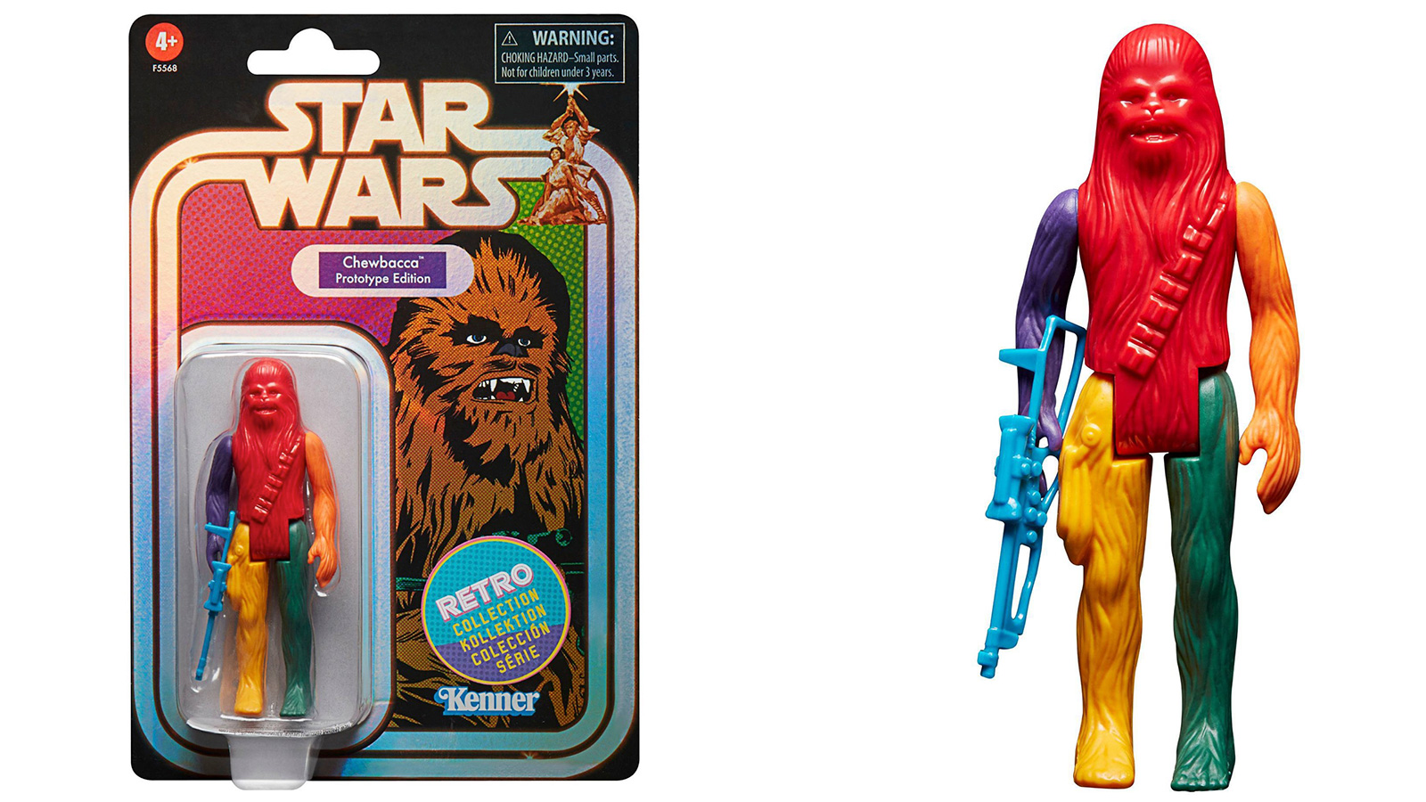 In Stock At Target - Exclusive Retro Collection Chewbacca Prototype Edition