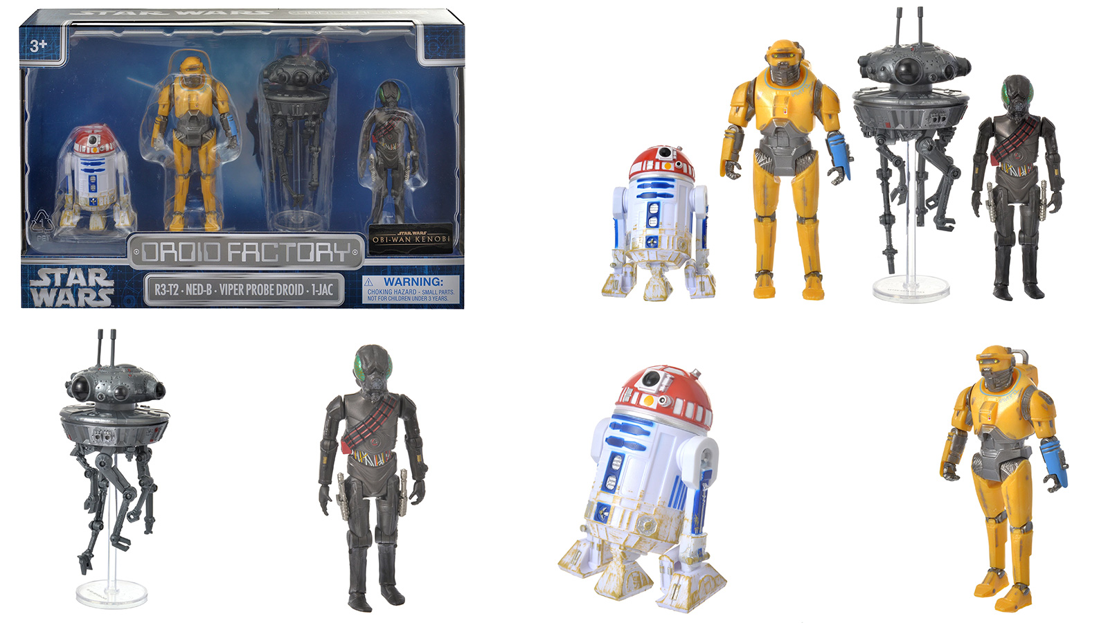 Revealed - New Disney Exclusive Droid Factory Obi-Wan Kenobi Series Set