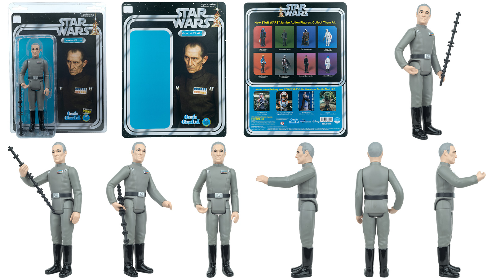 Review - Entertainment Earth Exclusive Limited Edition Star Wars: A New Hope Grand Moff Tarkin Jumbo Vintage Kenner Figure