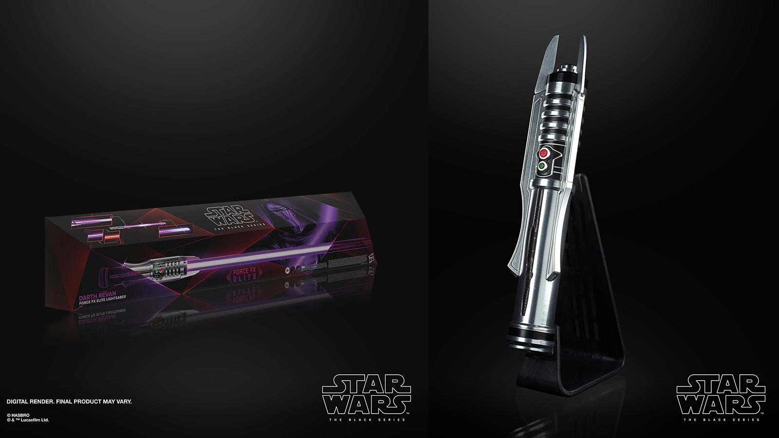 Press Release And Preorder Available - The Black Series Darth Revan's Force FX Elite Lightsaber