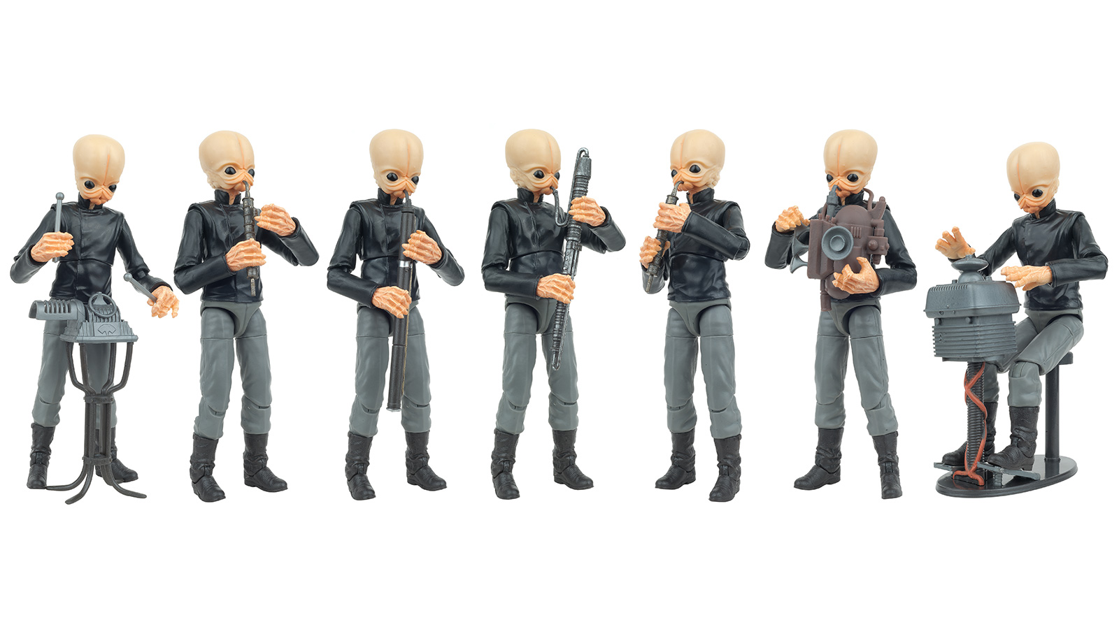 New Photo - The Black Series 6-Inch Figrin D'an And The Modal Nodes Band