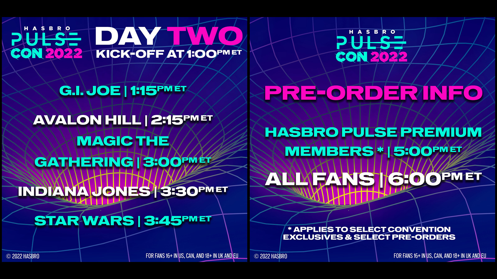 Hasbro Pulse Con 2022 Star Wars Panel 10/1/22 At 3:45 PM ET - Preorders Schedule Also