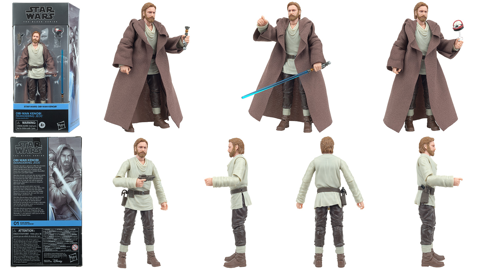 New Photos - The Black Series 6-Inch 01: Obi-Wan Kenobi (Wandering Jedi)