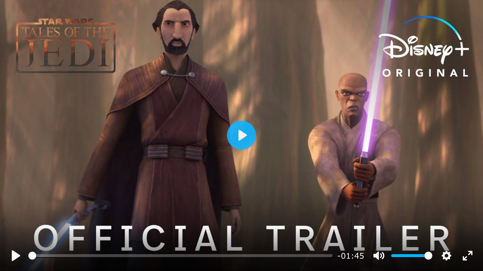 New Official Trailer - Disney+ Tales Of The Jedi