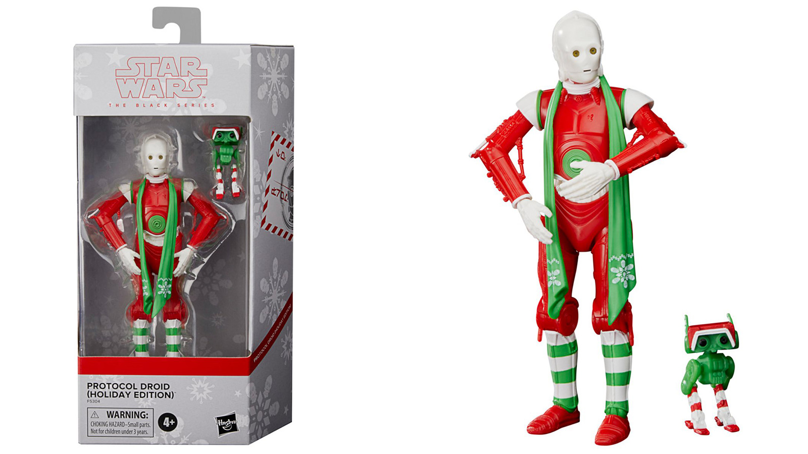 Preorder Now At Entertainment Earth - Exclusive The Black Series 6-Inch Protocol Droid (Holiday Edition)