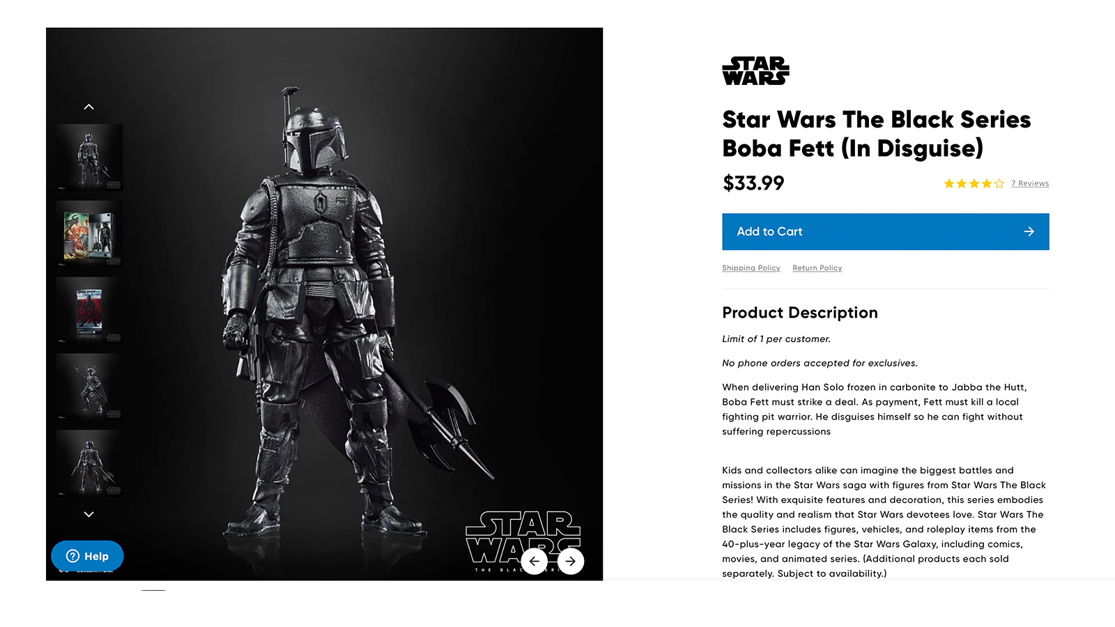 Hurry In Stock At Hasbro Pulse!!! 2022 SDCC Exclusive The Black Series Boba Fett (In Disguise) Comic Set