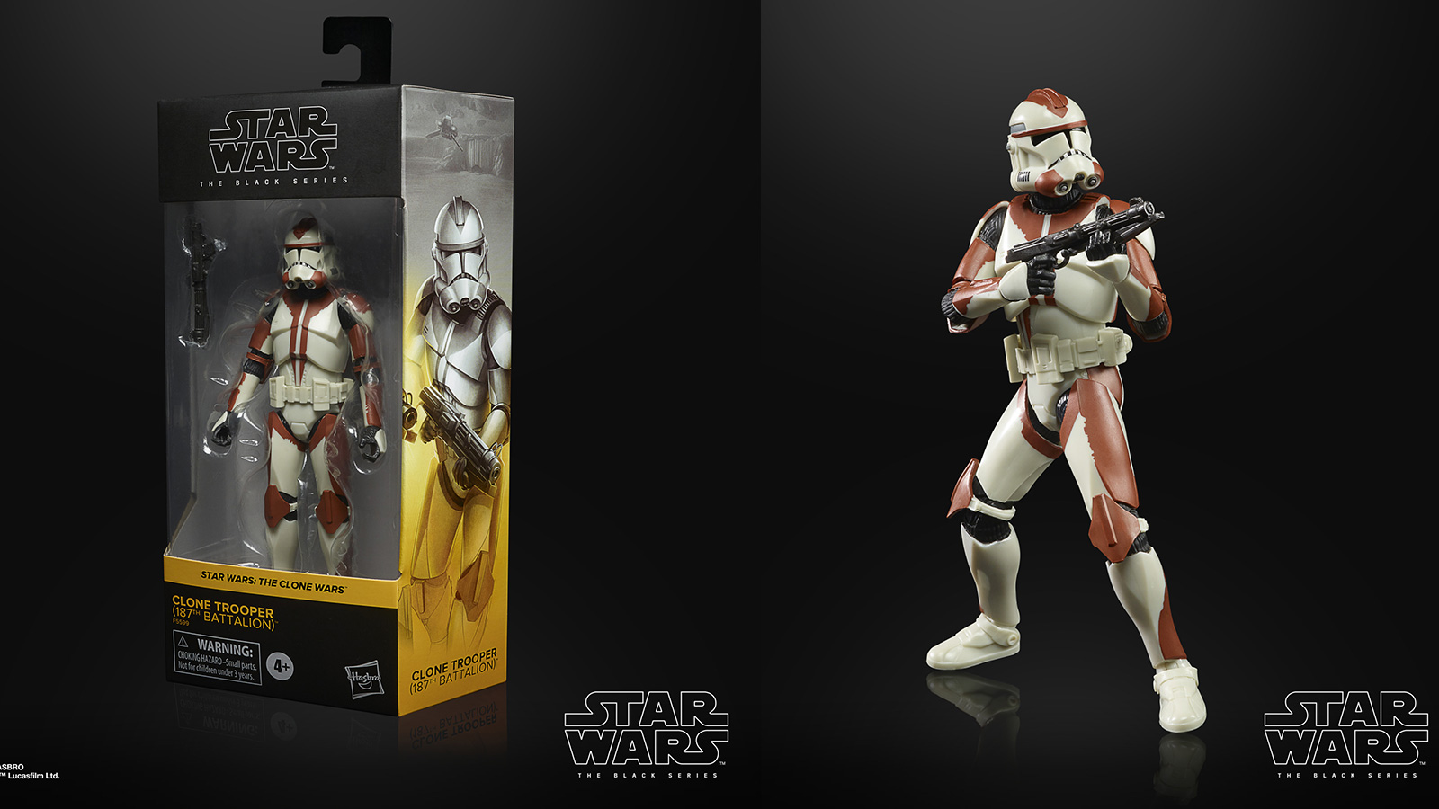 In Stock At Walgreens - Exclusive The Black Series 6-Inch Clone Trooper (187th Battalion) Figure