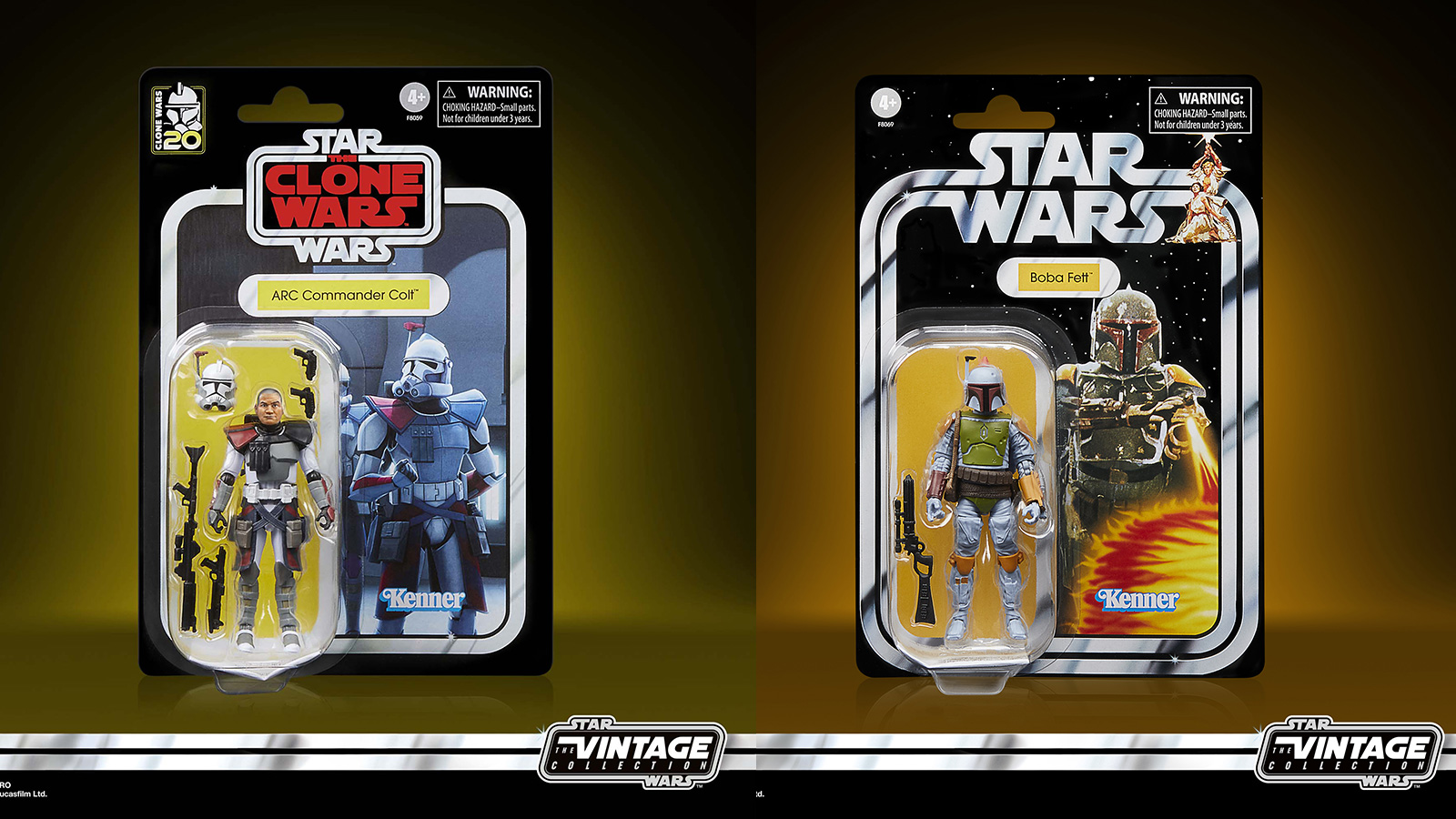 Press Release - Exclusive TVC 3.75-Inch ARC Commander Colt And Boba Fett