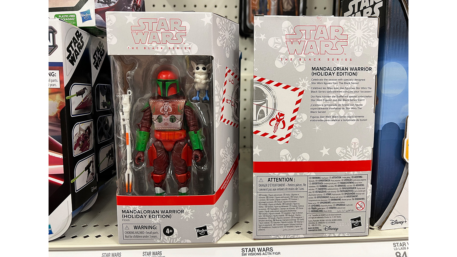 Found At Target - Exclusive The Black Series 6-Inch Mandalorian Warrior (Holiday Edition)