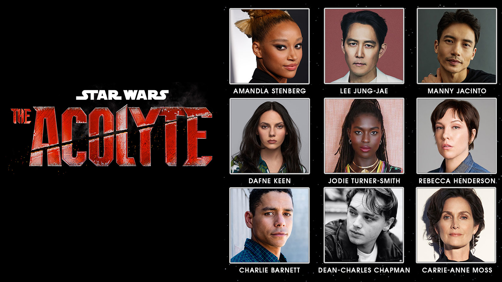 Disney+ Star Wars: The Acolyte Series Cast Revealed