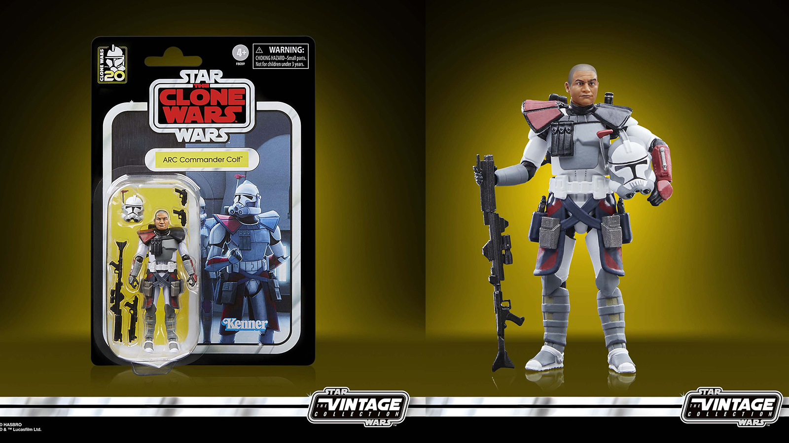 Preorder Now - Exclusive TVC 3.75-Inch ARC Commander Colt