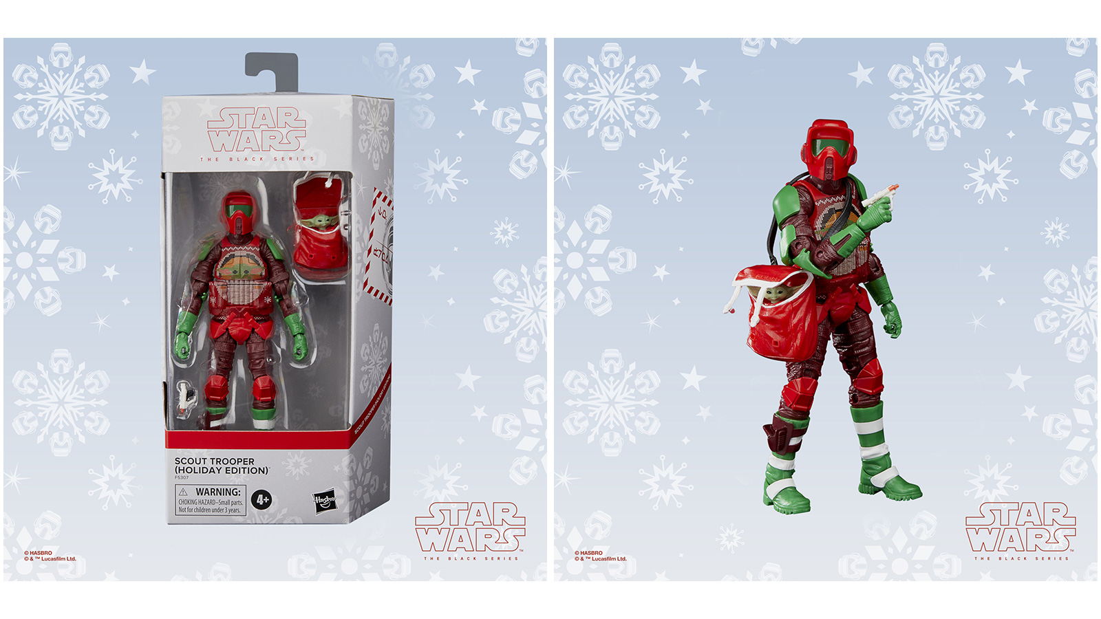 Preorder Now - Walmart Exclusive TBS 6-Inch Scout Trooper (Holiday Edition)