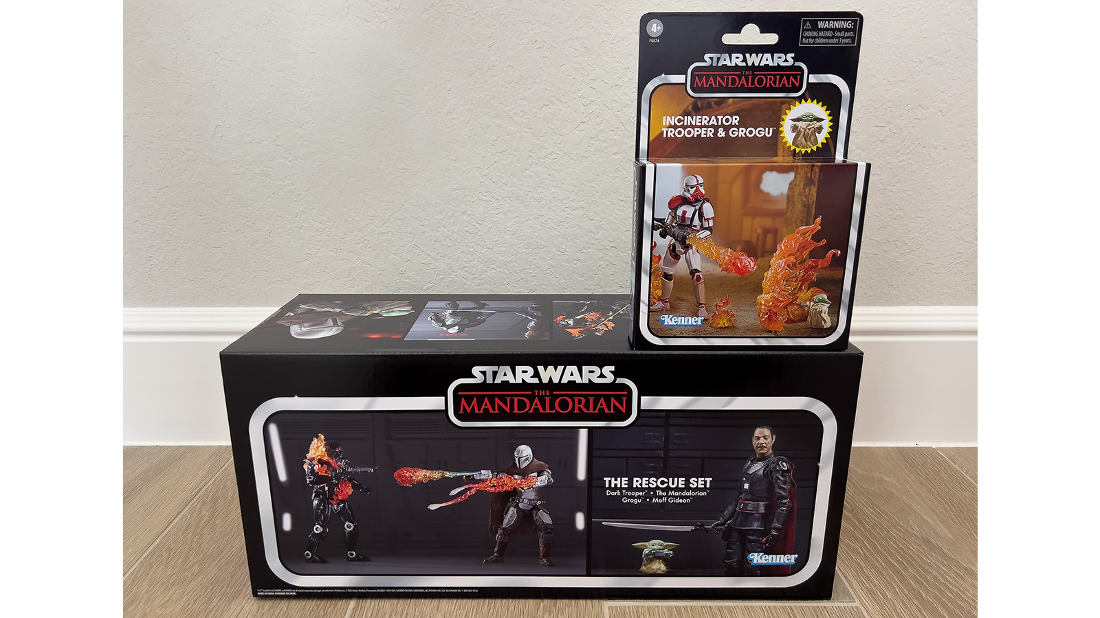 Mail Call 12/10/22 - Exclusive TVC 3.75-Inch The Rescue Set And Incinerator Trooper & Grogu Set