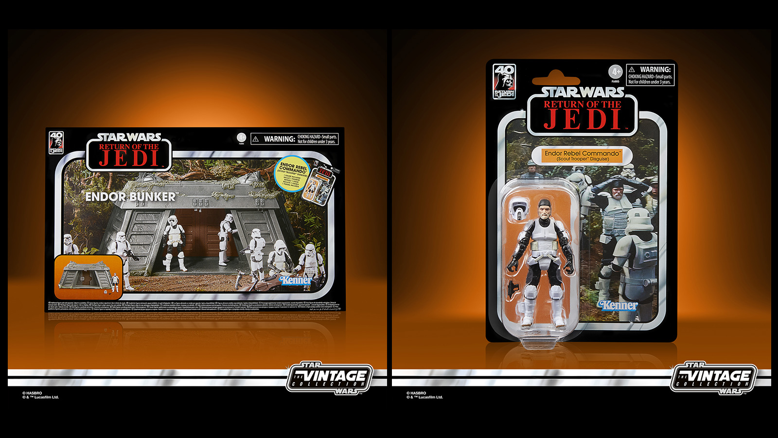 Press Release - TVC 3.75-Inch Endor Bunker Playset With Endor Rebel Commando (Scout Trooper Disguise)