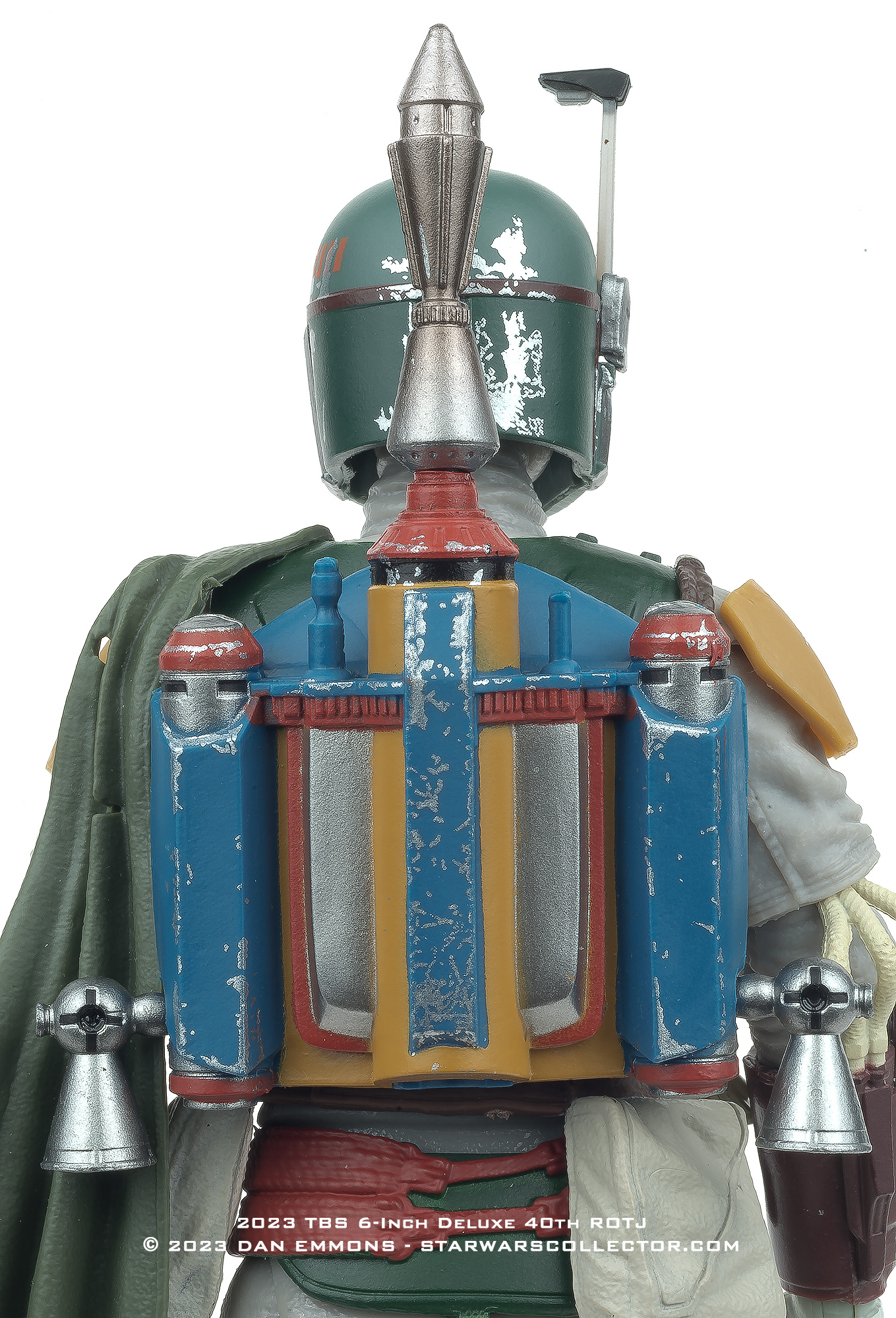Difference Between 2021 TBS 6-Inch Deluxe ROTJ Boba Fett And 2023 TBS 6-Inch 40th Anniversary Deluxe ROTJ Boba Fett
