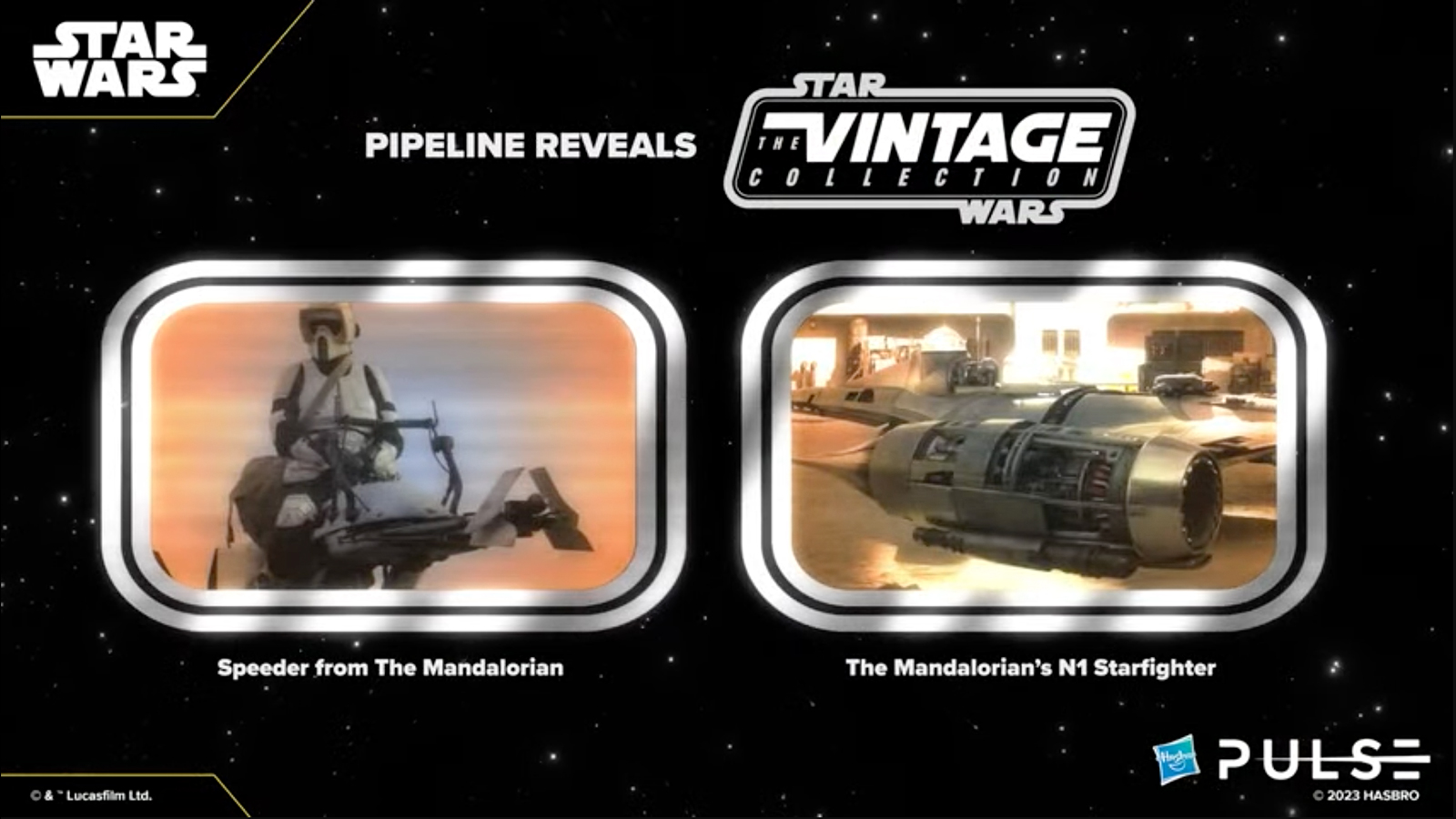 New 2/1/23 Pipeline Reveals - The Black Series, The Vintage Collection, And Retro Collection Toy Lines