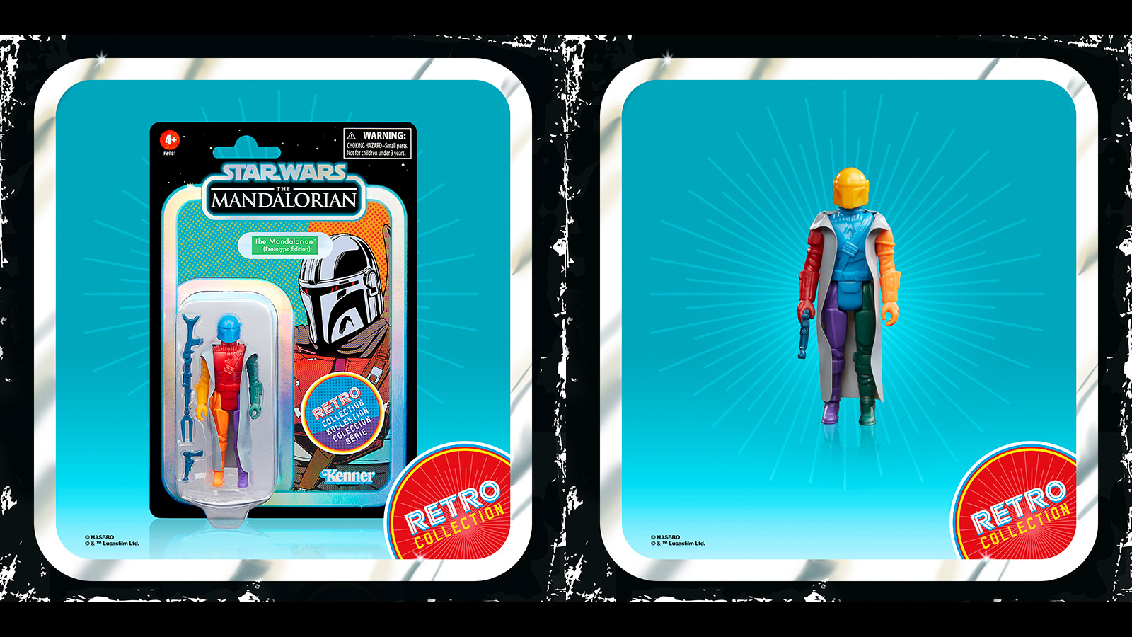 Hasbro Press Release - Target Exclusive Retro Collection The Mandalorian Prototype Edition Figure