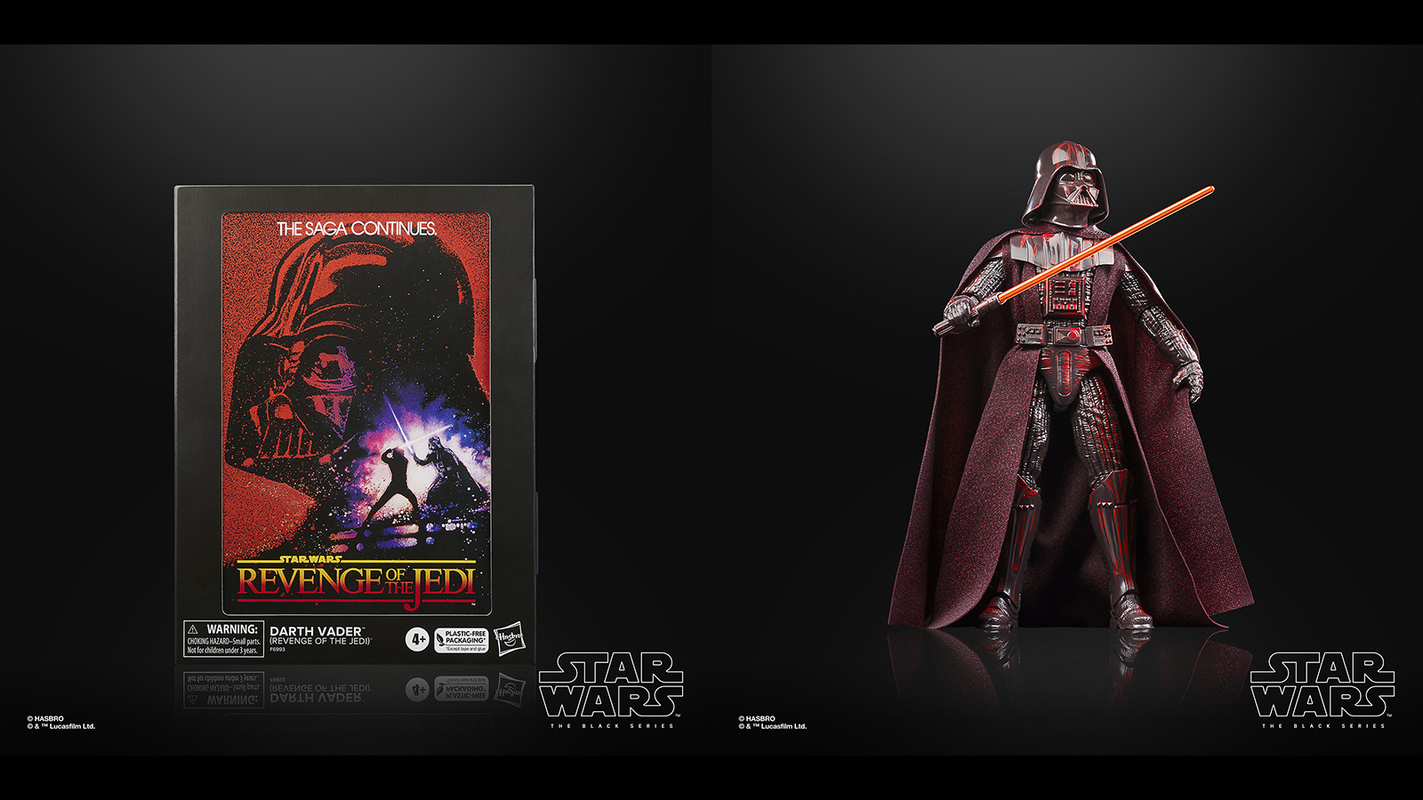Confirmed With Hasbro - Celebration Exclusive TBS 6-Inch Darth Vader (Revenge Of The Jedi) Will Be Available Via Hasbro Pulse