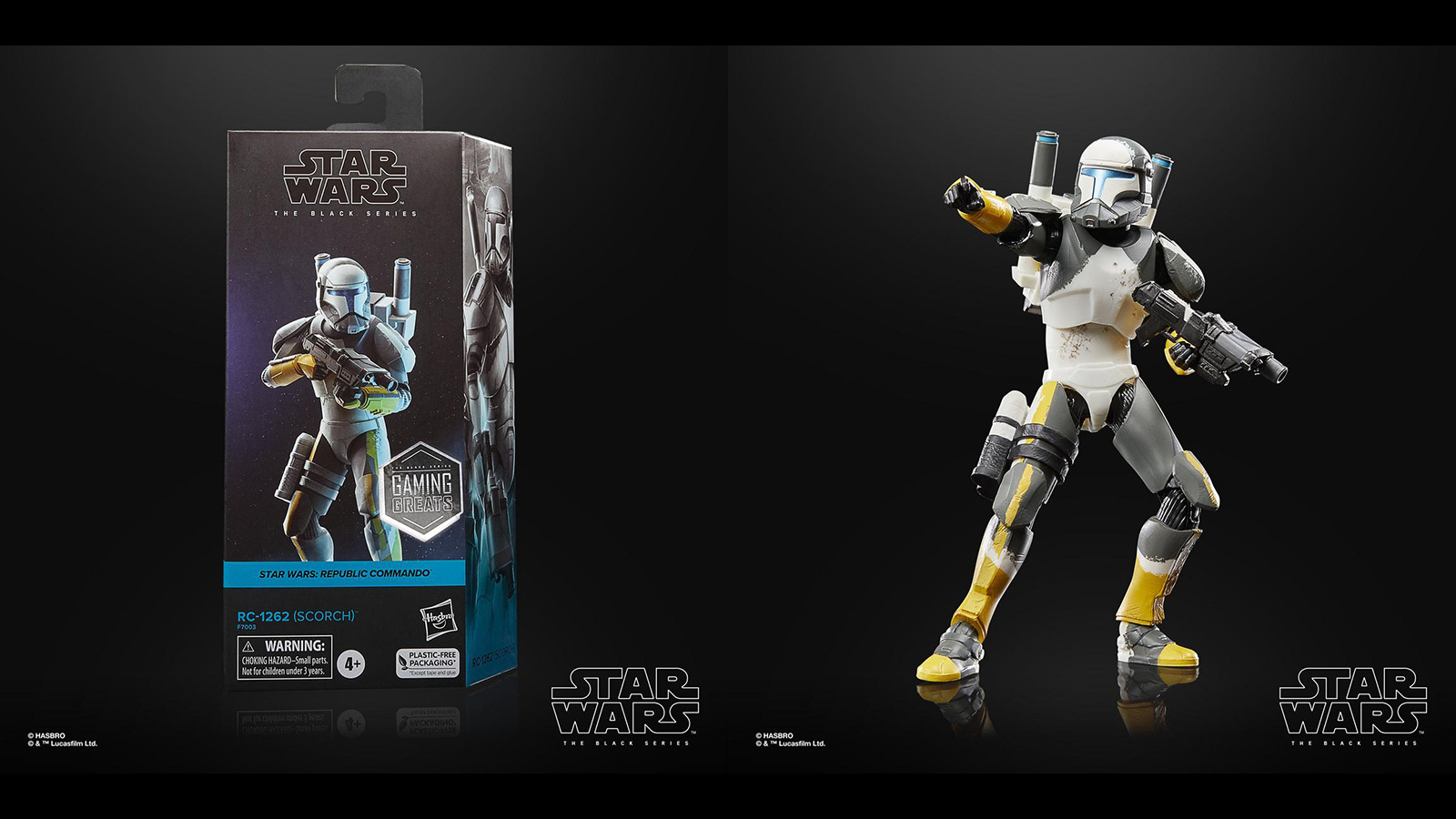 Now Shipping From Game Stop - Exclusive TBS 6-Inch Gaming Greats Republic Commando RC-1262 (Scorch)