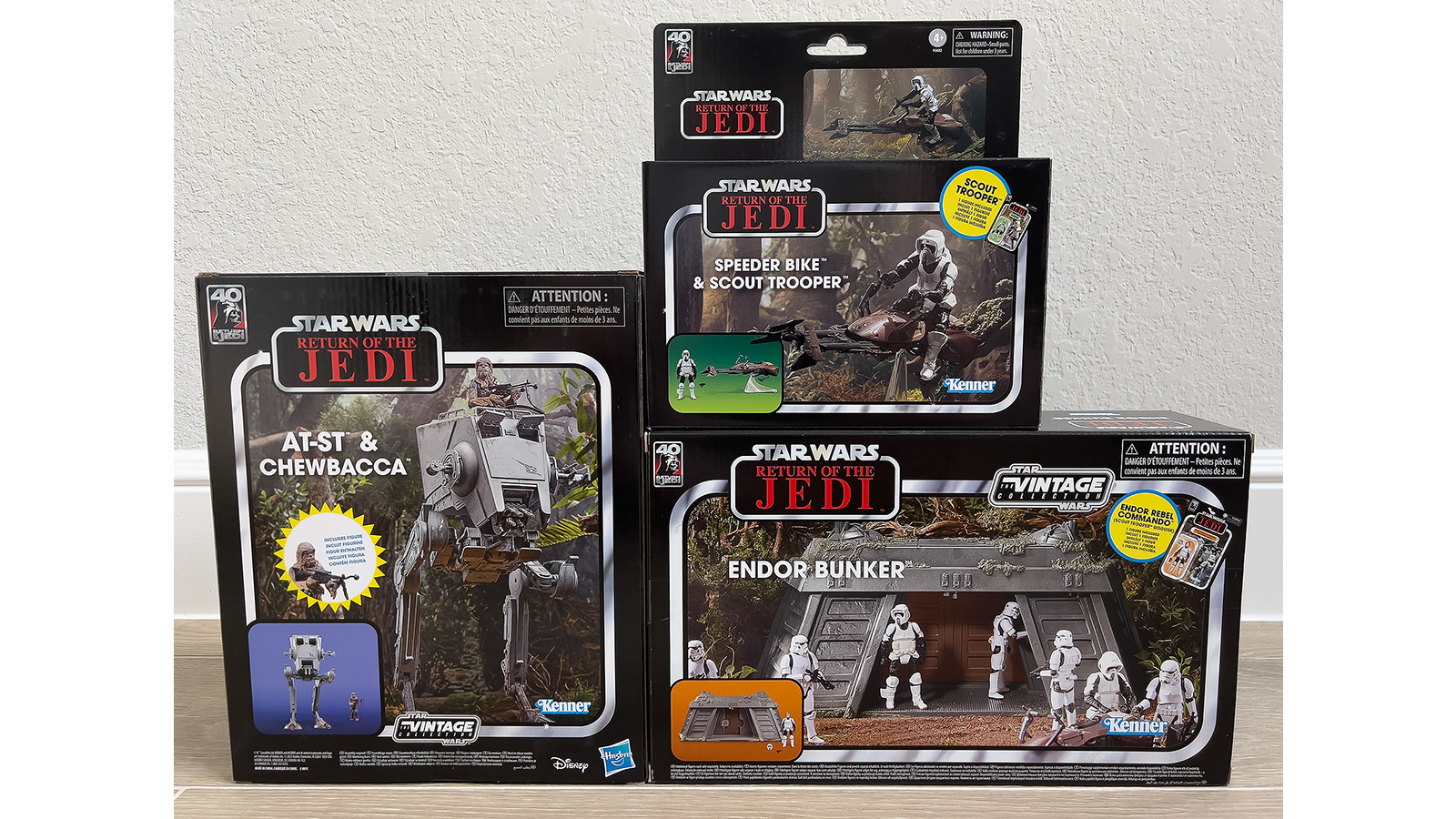 Mail Call 3/24/23 - TVC 3.75-Inch Return Of The Jedi AT-ST, Endor Bunker, and Speeder Bike