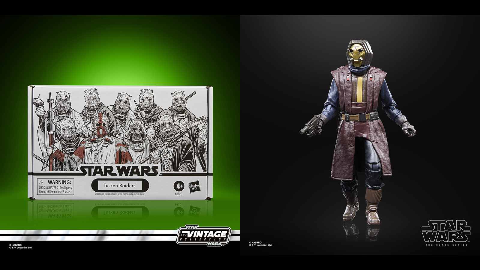 Preorder Now - TBS 6-Inch 6-Inch Pyke Soldier & Exclusive TVC 3.75-Inch Tusken Raiders Set