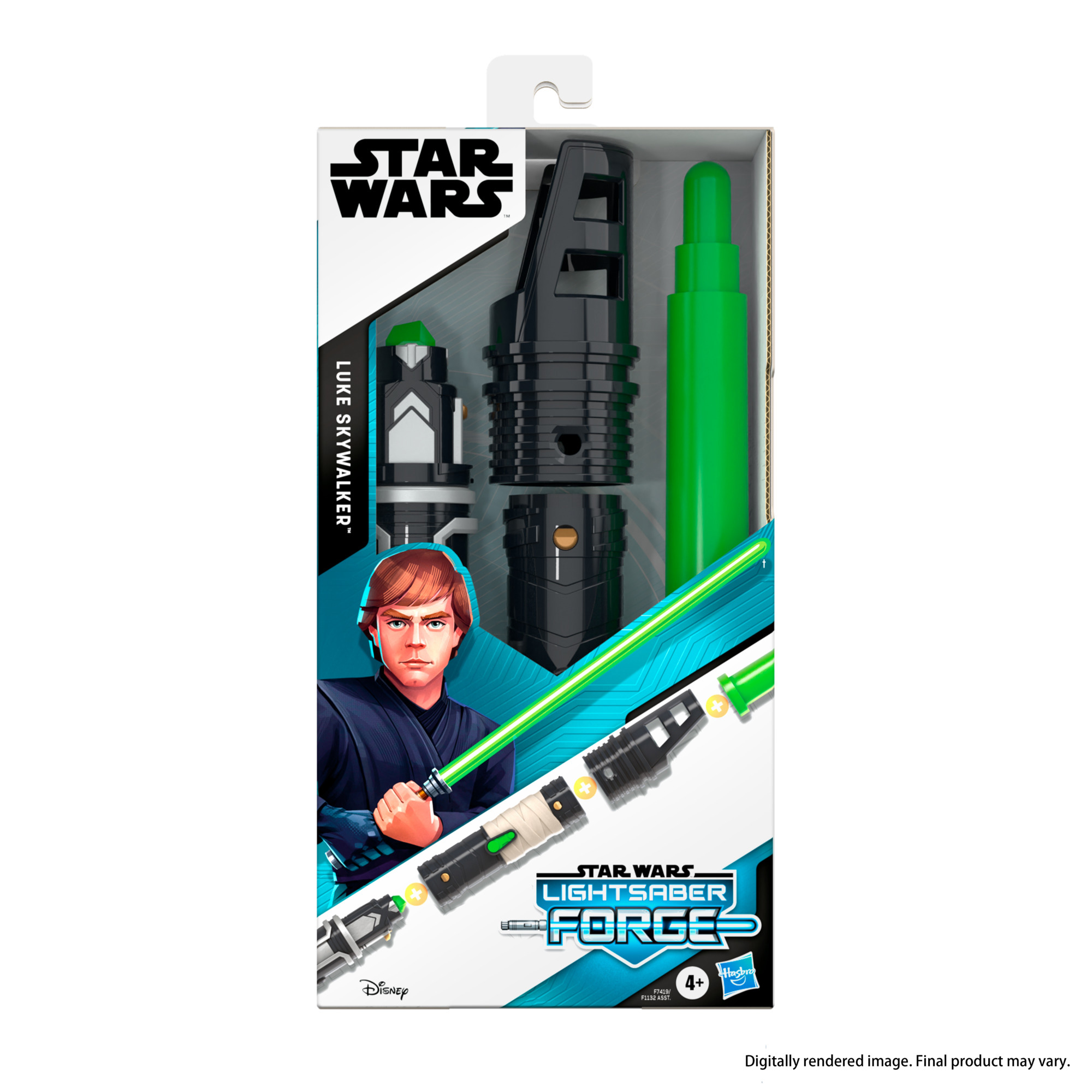 Hasbro Press Release - Lightsaber Forge Luke Skywalker Green Lightsaber