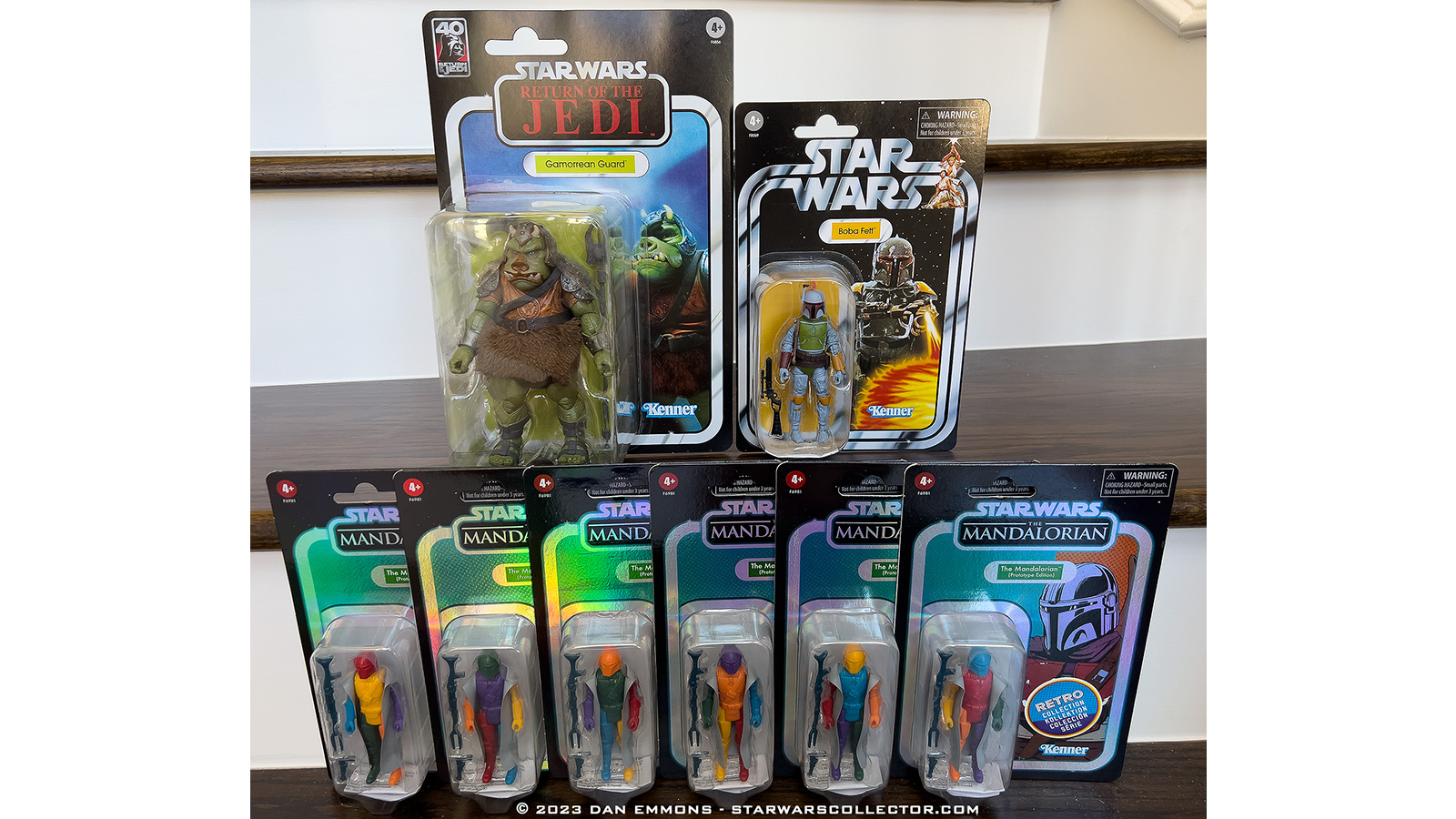 Found At Local Target - Exclusive TVC Boba Fett, Retro The Mandalorian Prototype, And TBS Gamorrean Guard